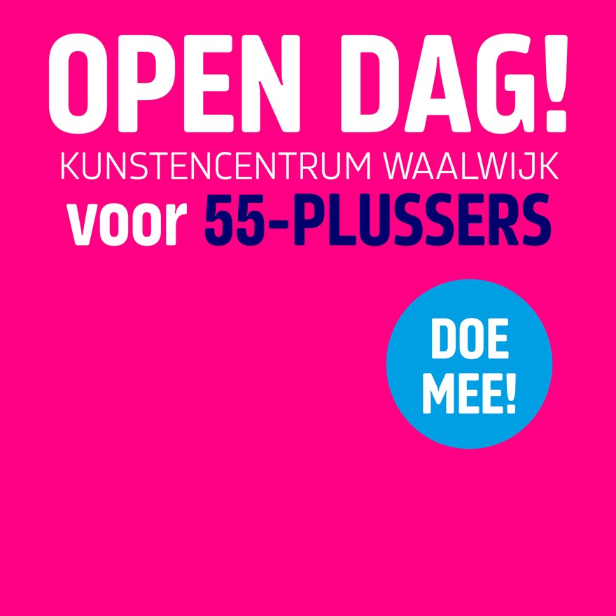 Open dag voor 55-plussers