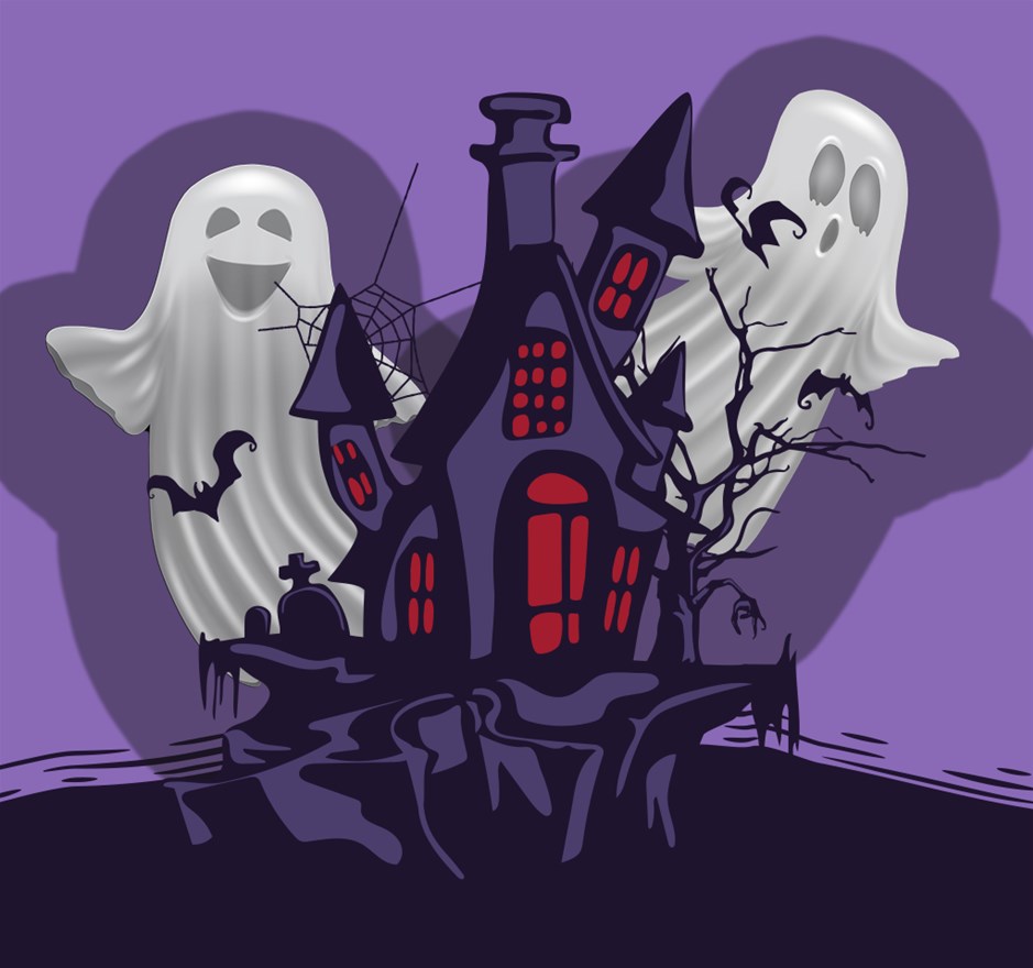 Maxi Kunstclub: Spookhuis/spookstad