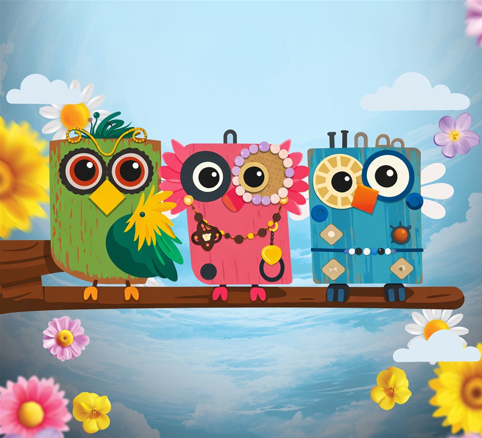 Maxi Kunstclub: Rare Vogels