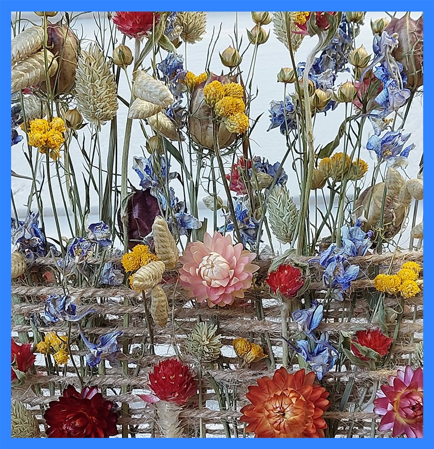 Kunstcafé Droogbloemen schikken
