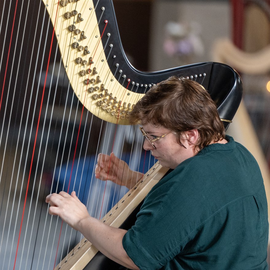 Open (kijk)les Harp ensemble