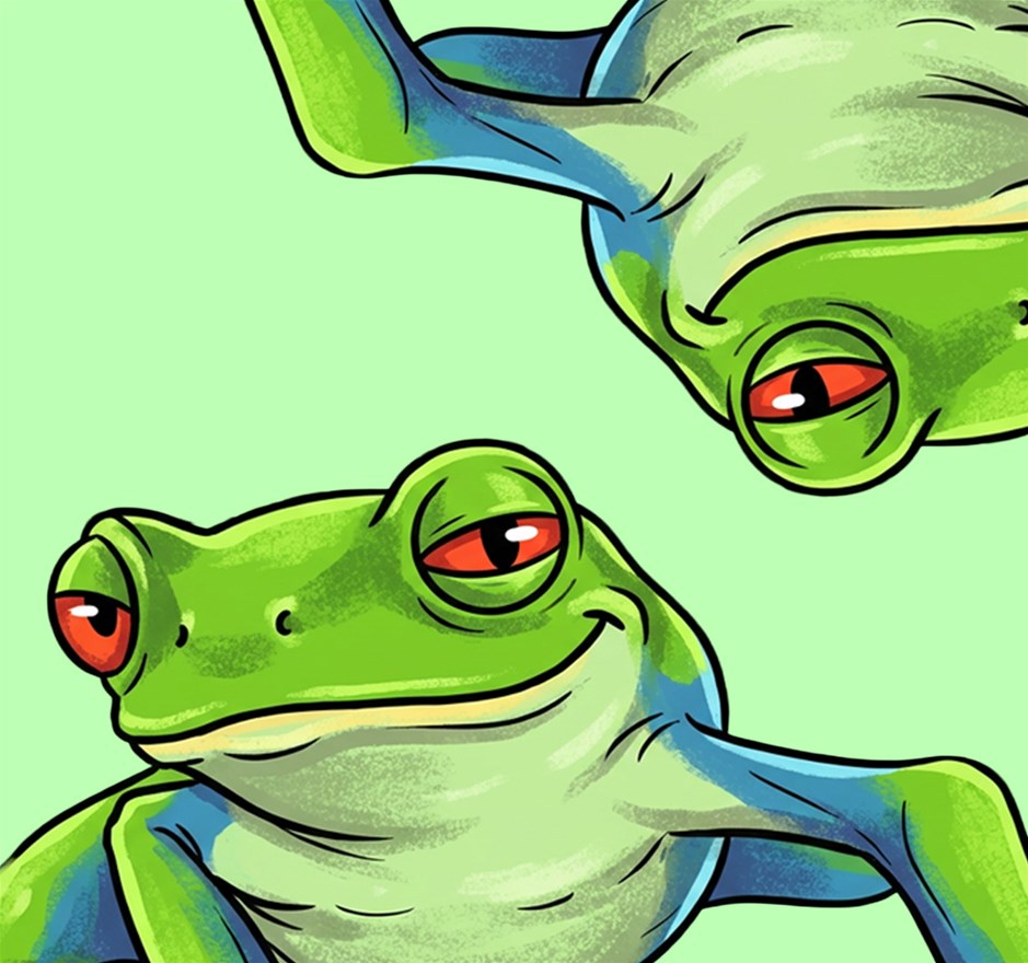 Maxi Kunstclub: 1 april, kikker in je bil