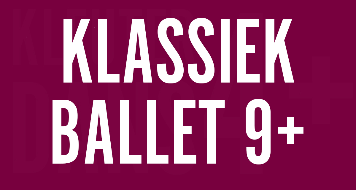 Klassiek ballet (9+)